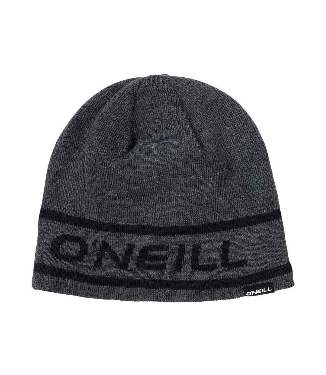 Bonnet gris homme o'neill logo beanie-1
