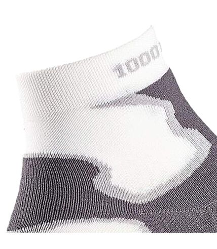 1000 Mile Chaussettes Fusion pour hommes (Blanc / gris) - UTRD1063