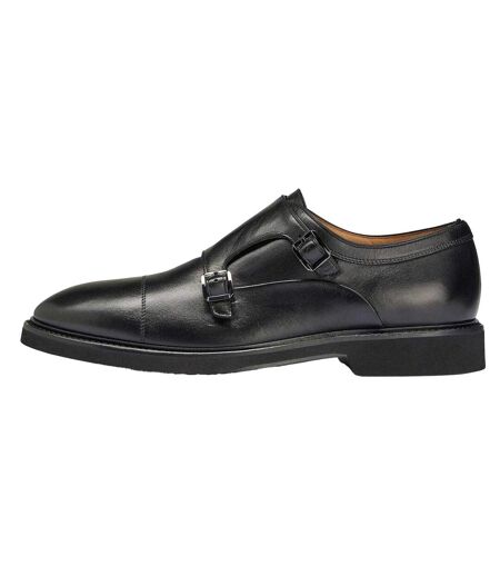Richelieus Monk Homme Noir Boss