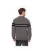 Pull Roundall Homme Gris Chiné Crosshatch-3