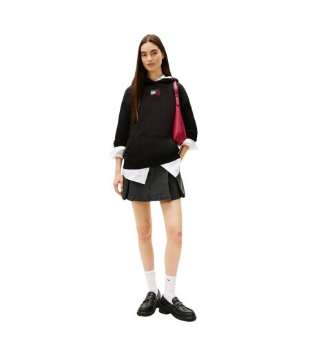 Sweat À Capuche Femme Noir Tommy Jeans