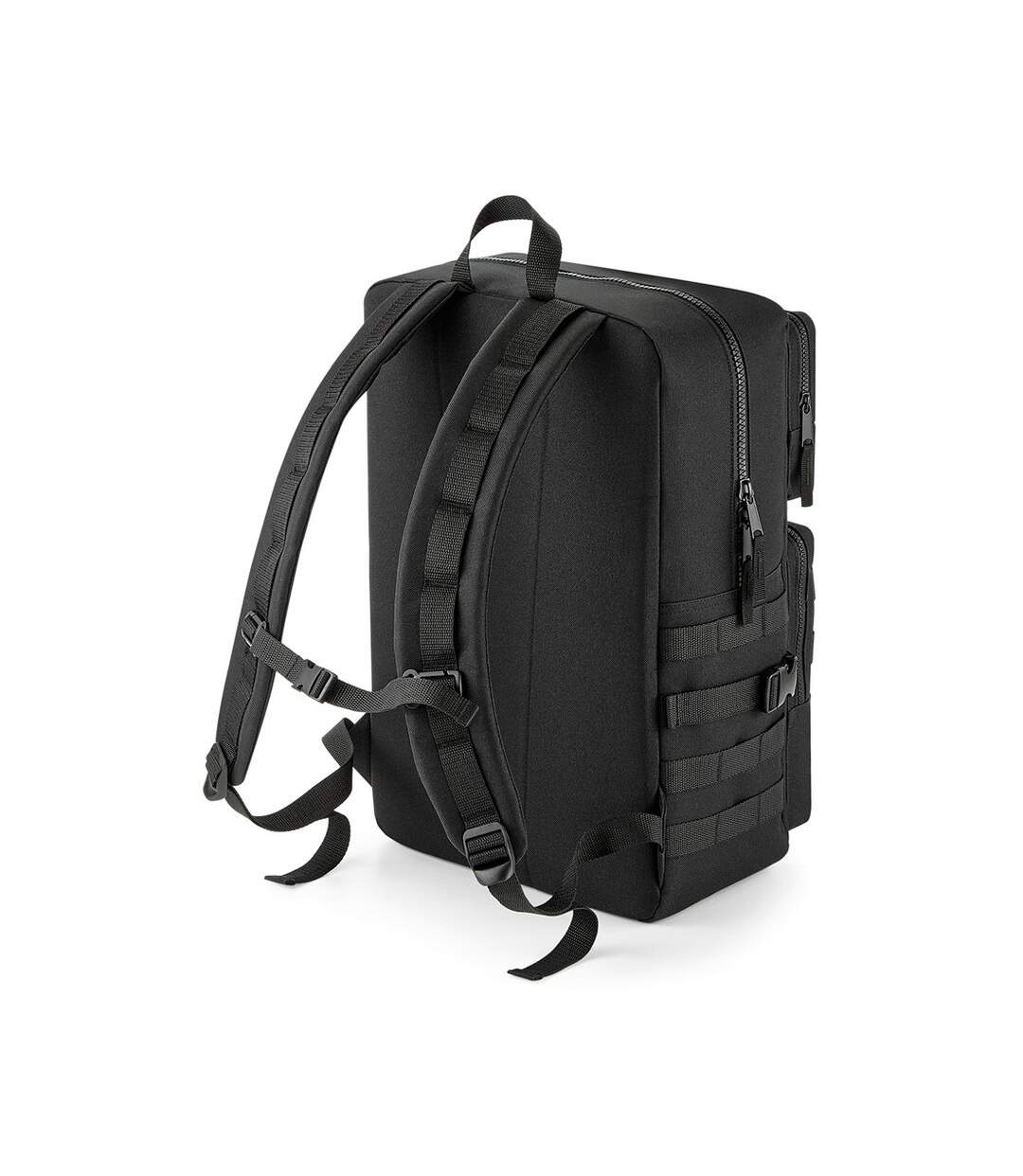 Sac à dos molle tactical taille unique noir Bagbase-2