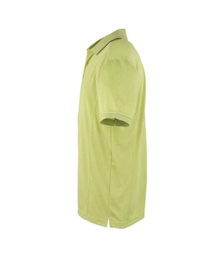 Polo coolchecker homme vert clair Premier