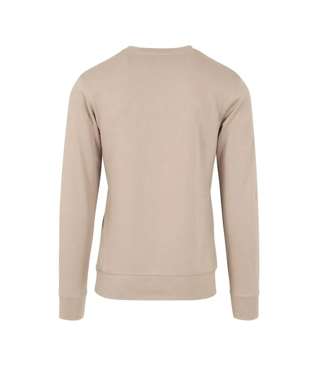 Mens Rose Crew Neck Sweatshirt Dark Sand Lost Youth-2