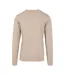 Mens Rose Crew Neck Sweatshirt Dark Sand Lost Youth-2