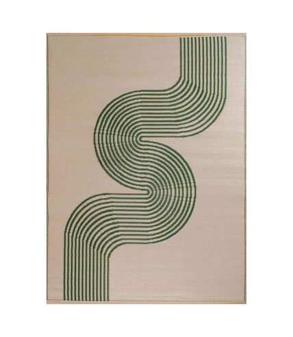 Tapis extérieur en polypropylène Capri 1743 vert 180 x 280 cm