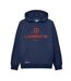 Mens Target Logo Hoodie Dark Navy Lambretta-2