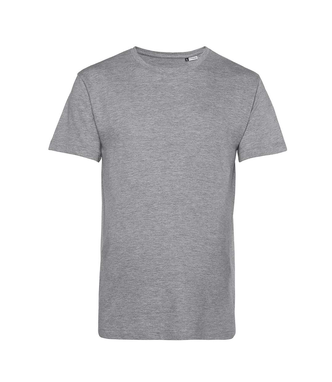 B&C Mens Organic E150 T-Shirt (Heather Gray)