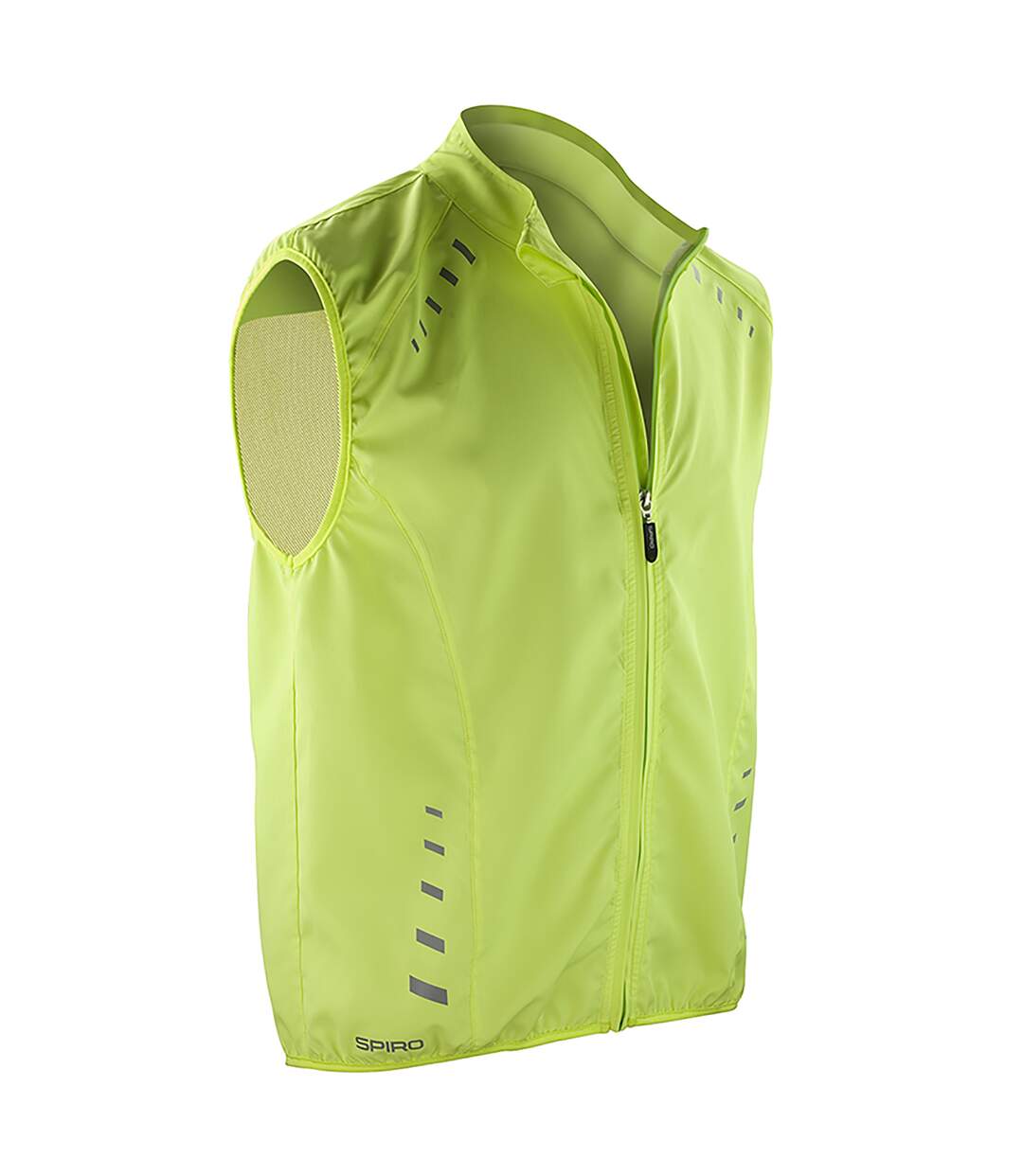 Spiro Mens Bikewear Crosslite Training Gilet / Sports Bodywarmer (Neon Lime) - UTRW2860-1