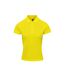 Premier Womens/Ladies Coolchecker Plus Polo Shirt (Yellow)