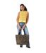 Tote Bag Motif/style Imprimé Léopard Taille Unique Beige Noir Bagbase-4