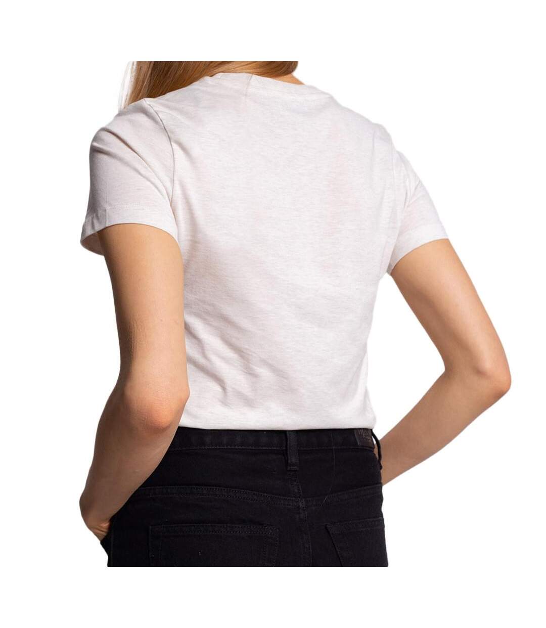 T-shirt blanc femme diesel sily-2