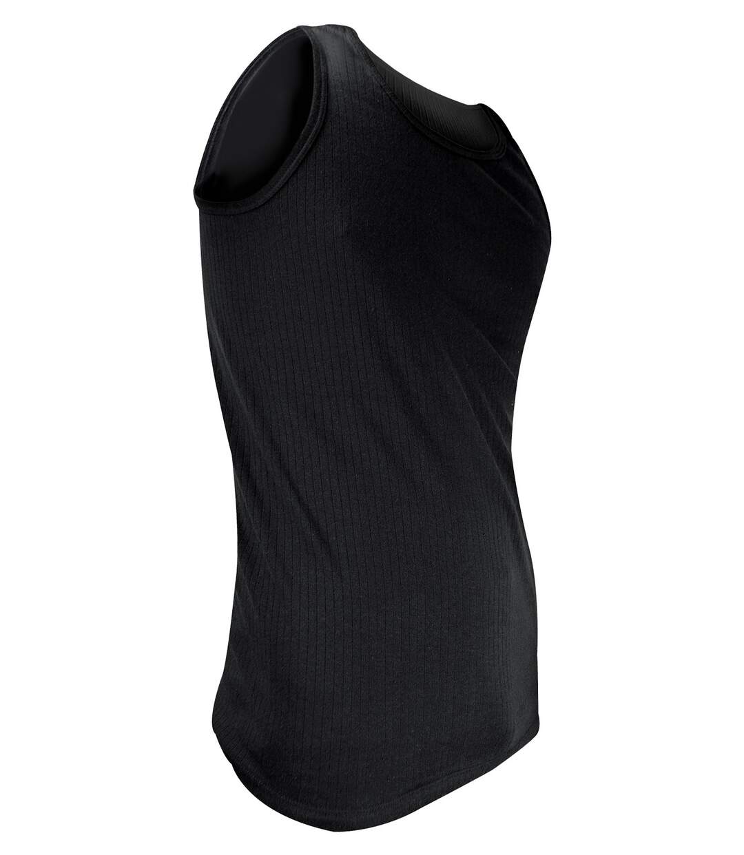 Mens Cotton Thermal Underwear Sleeveless Vest-2