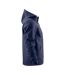 Mens Karting Soft Shell Jacket Navy Printer-4