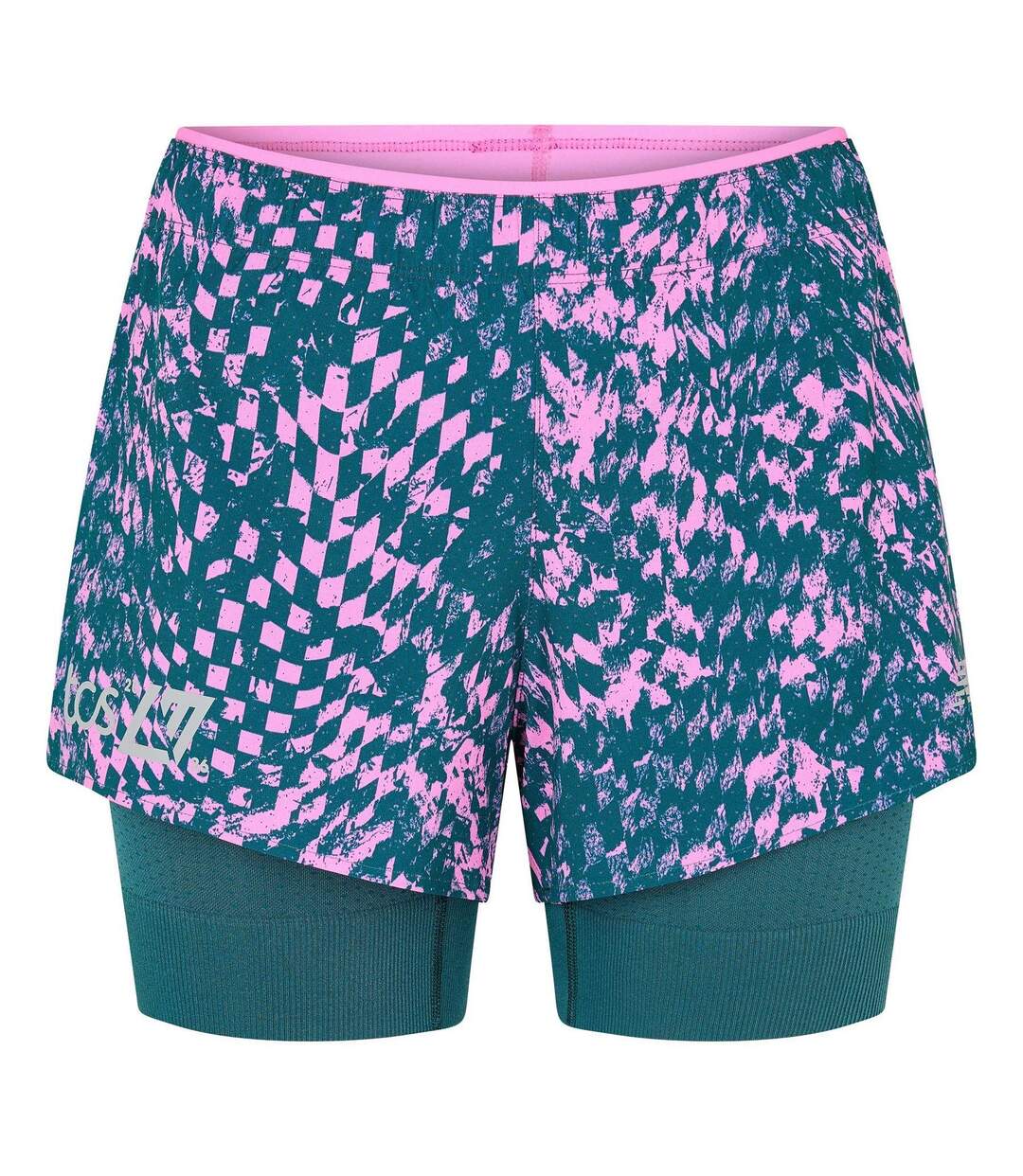 Short De Course London Edition Femme Rose New Balance-1