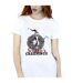 Disney Womens/Ladies The Nightmare Before Christmas Seasons Creepings Wreath Cotton Boyfriend T-Shirt (Blanc) - UTBI41796-3