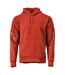 Sweat À Capuche Customised Homme Rouge Automne Mascot-1