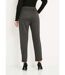 Pantalon droit taille élastiquée maille stretch-2
