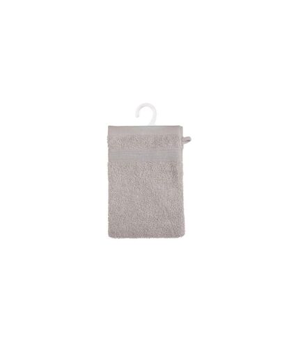 Lot de 2 Gants de Toilette Confort 15x21cm Taupe