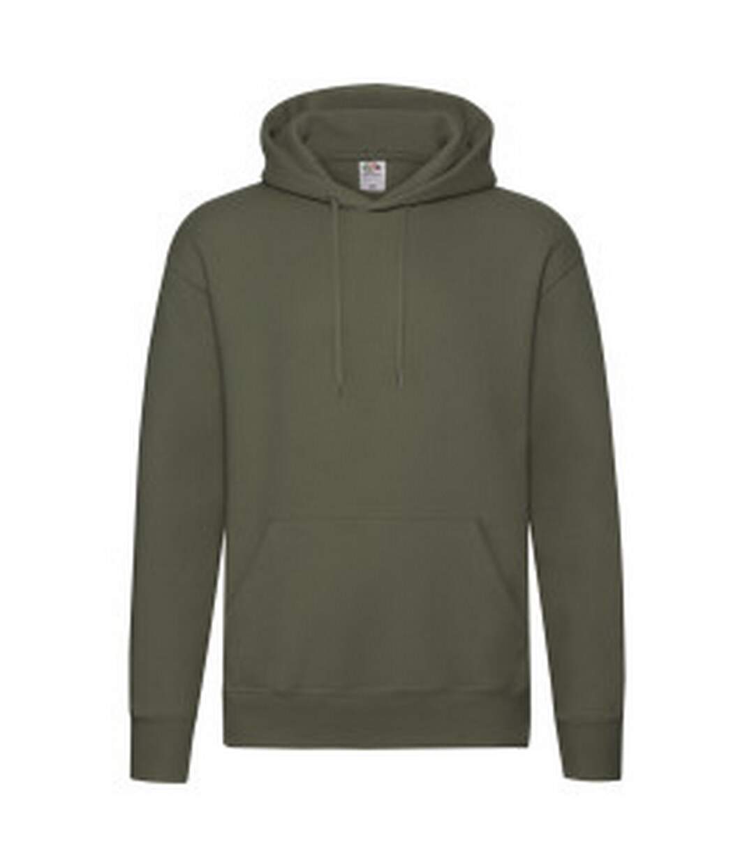 Sweat à capuche homme olive classique Fruit of the Loom