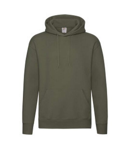 Mens r hoodie classic olive Fruit of the Loom