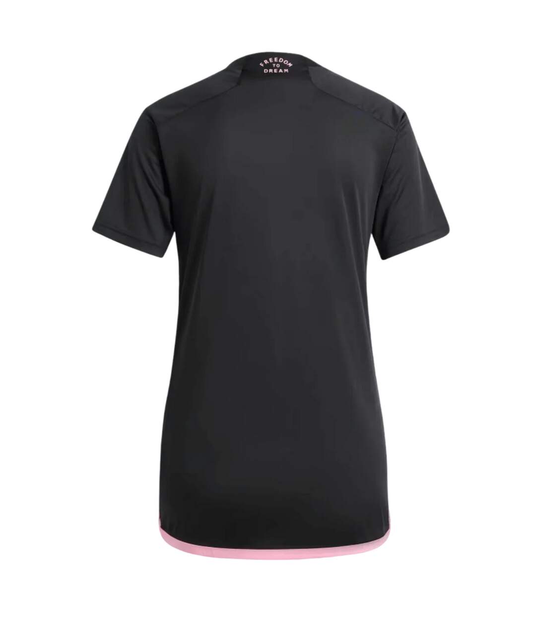 Womens/ladies Inter Miami Cf Short-sleeved Football Jersey Black Pink Adidas-3