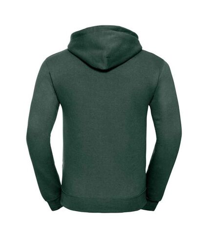 Russell Mens Authentic Hooded Sweatshirt / Hoodie (Bottle Green)