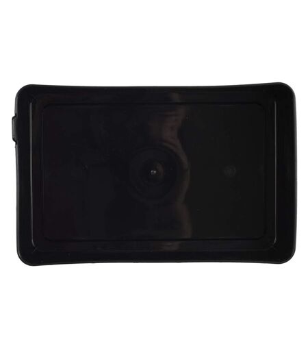 Lot de 7 Boîtes de Rangement Souple 26cm Noir