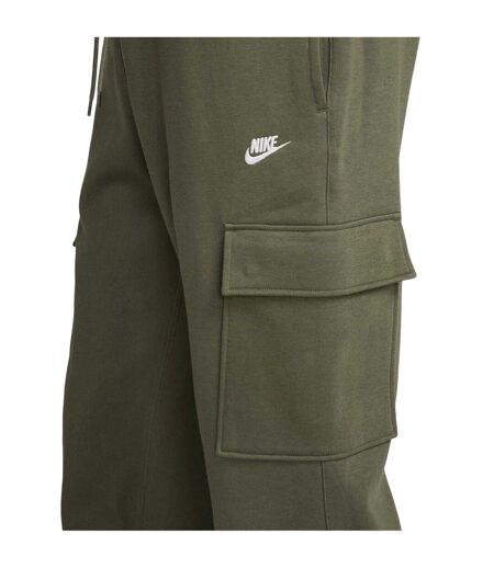Pantalon De Jogging À Poches Sportswear Club Homme Kaki Blanc Nike