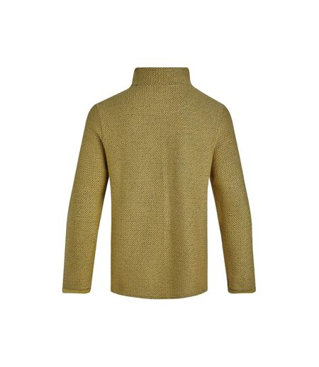 Mens cruiser macaroni quarter zip pullover antique moss Weird Fish