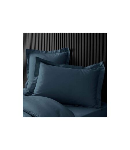 Taie d'Oreiller Percaline 50x70cm Bleu Nuit