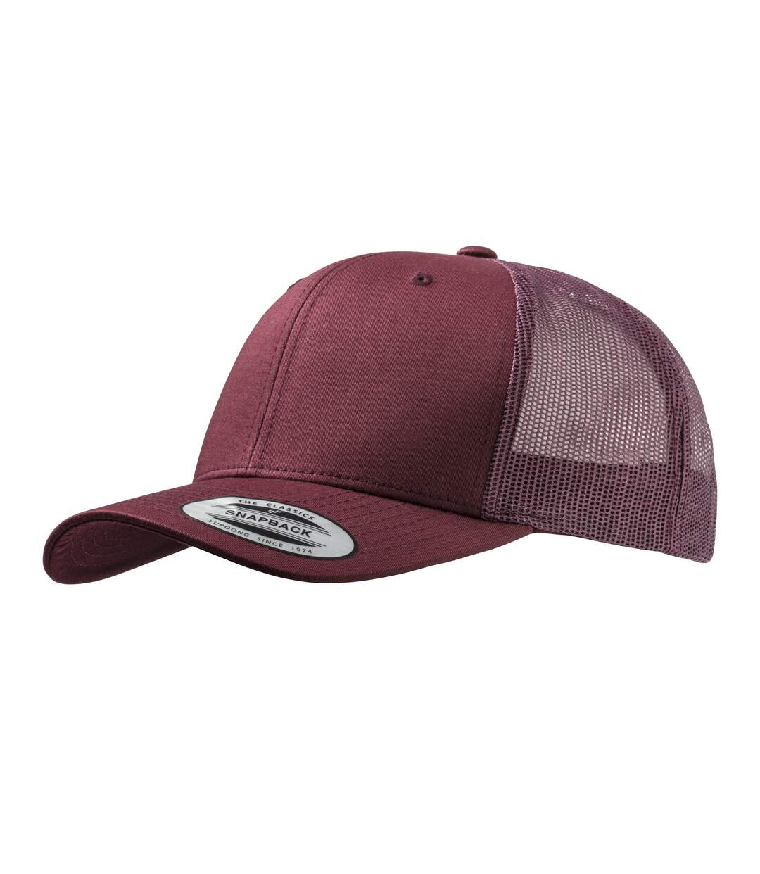 Casquette adulte unisexe bordeaux Yupoong