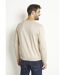 Pull col V manches longues coton-2