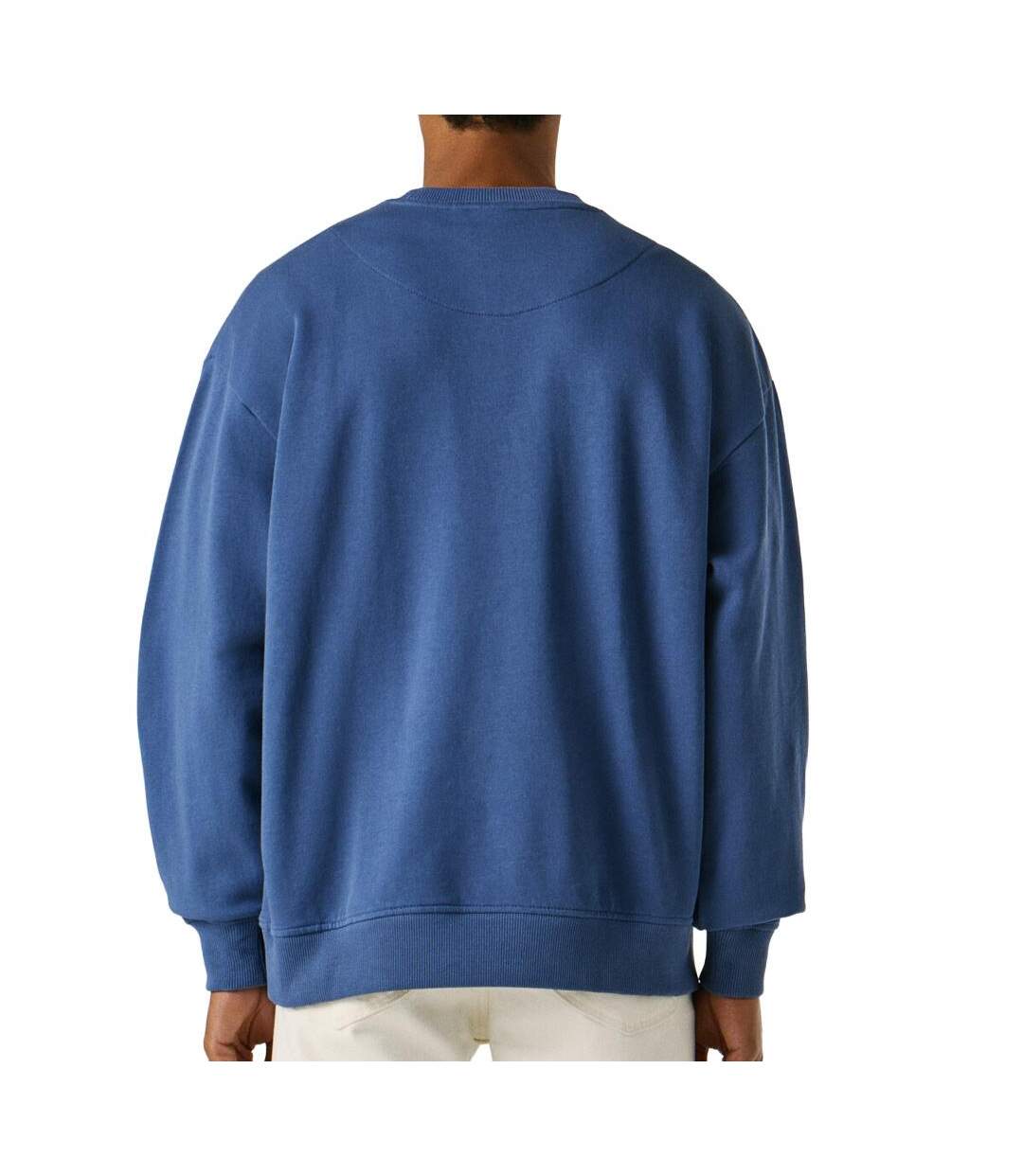 Sweat bleu électrique homme pepe jeans pjl-2