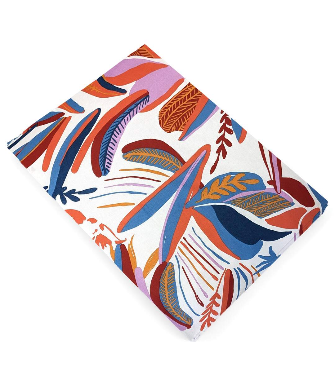 Drap plat coton PERROQUET-1