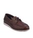 Mens Grafton Bay Leather Boat Shoes Orange Timberland-3