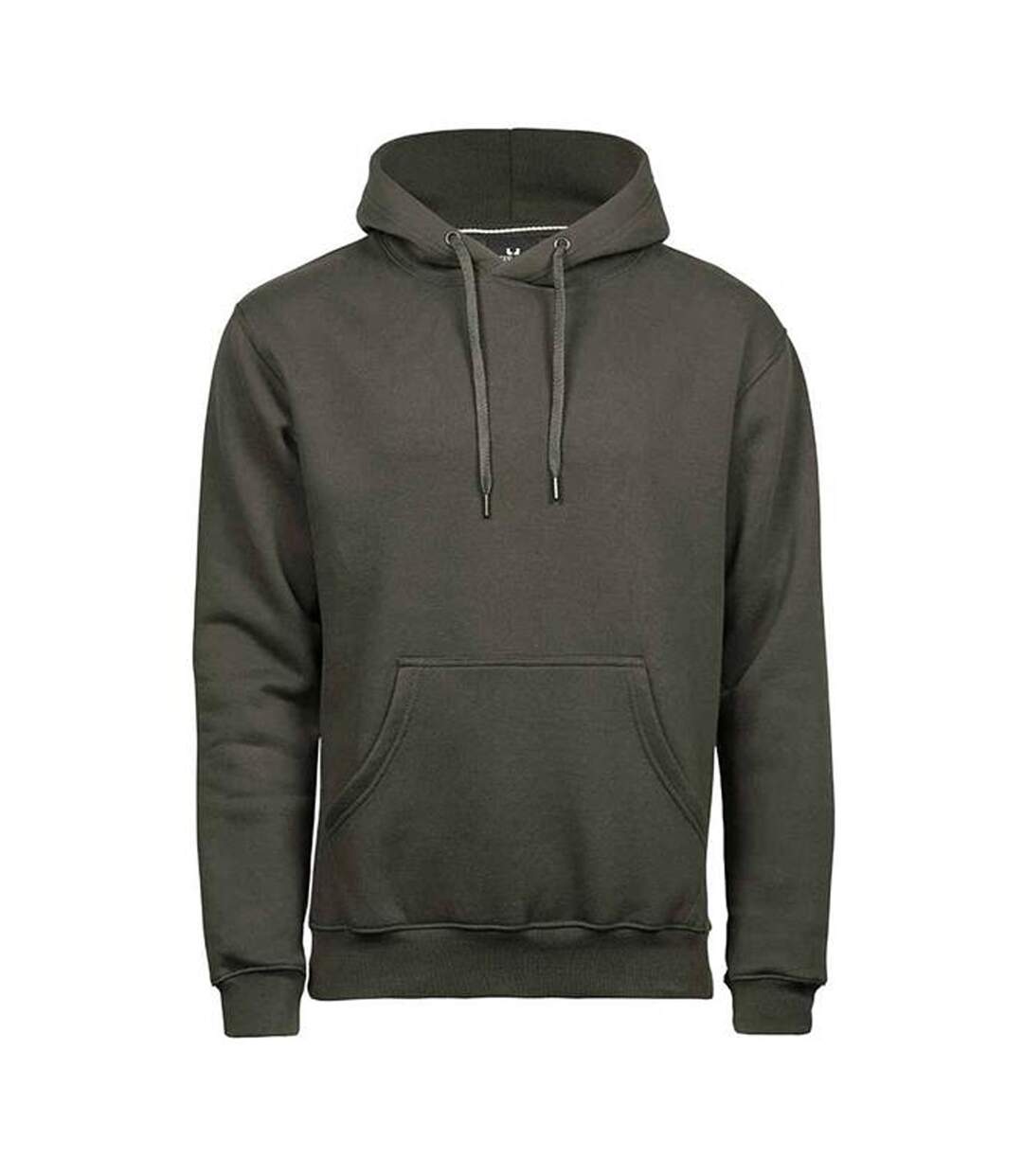 Mens hooded sweatshirt deep green Tee Jays