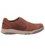 Mens fletcher leather shoes tan Hush Puppies