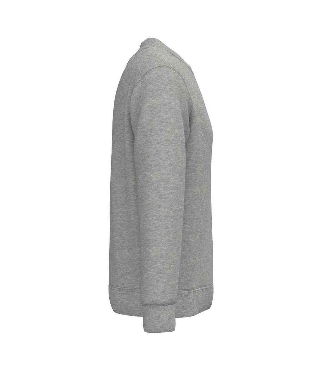 Sweat Adulte Gris Clair Chiné Native Spirit-4
