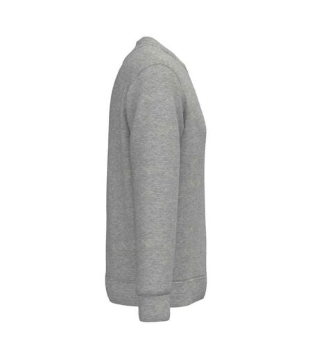 Sweat Adulte Gris Clair Chiné Native Spirit