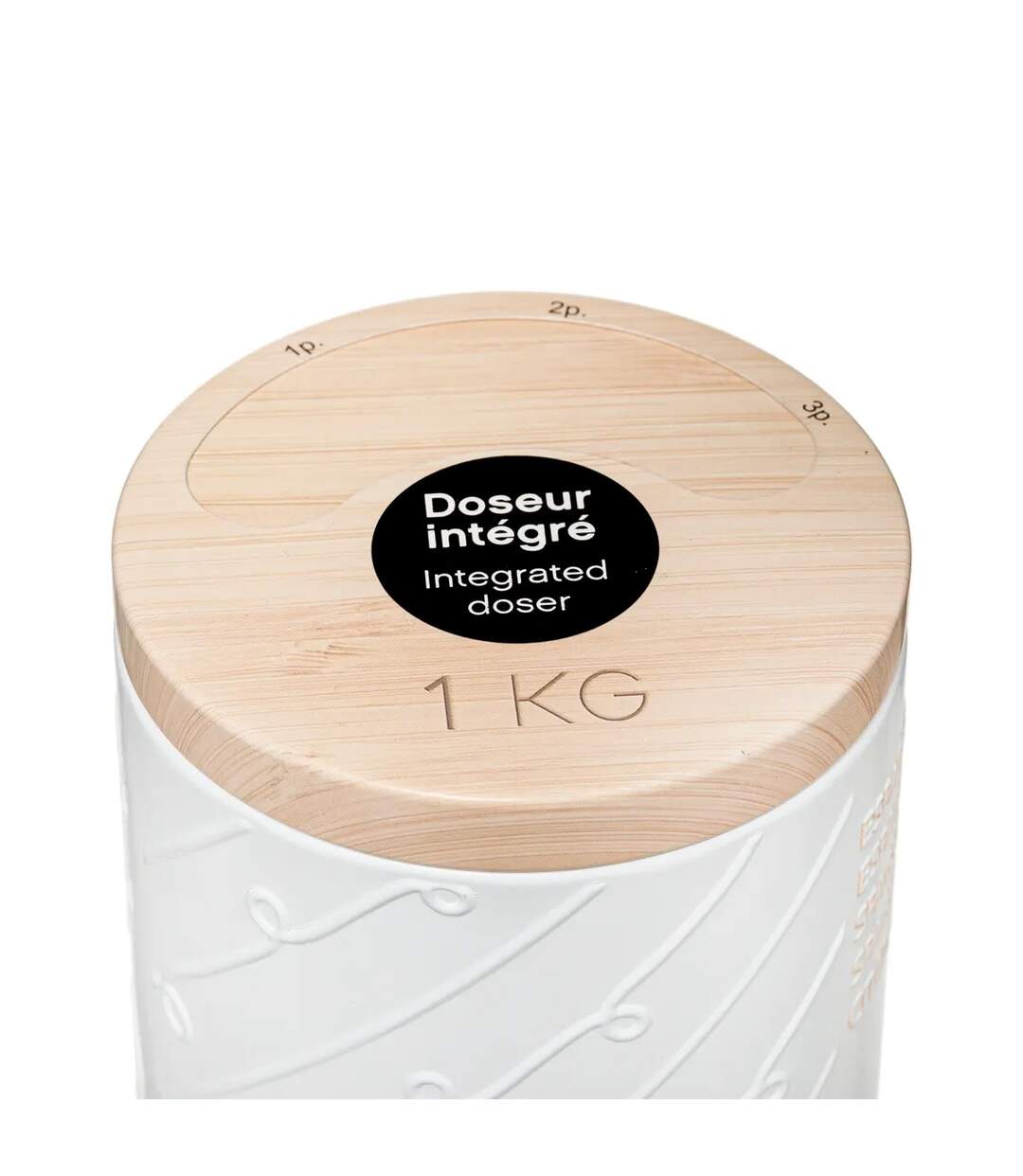 Boîte à Spaghettis Scandi 28cm Blanc-3