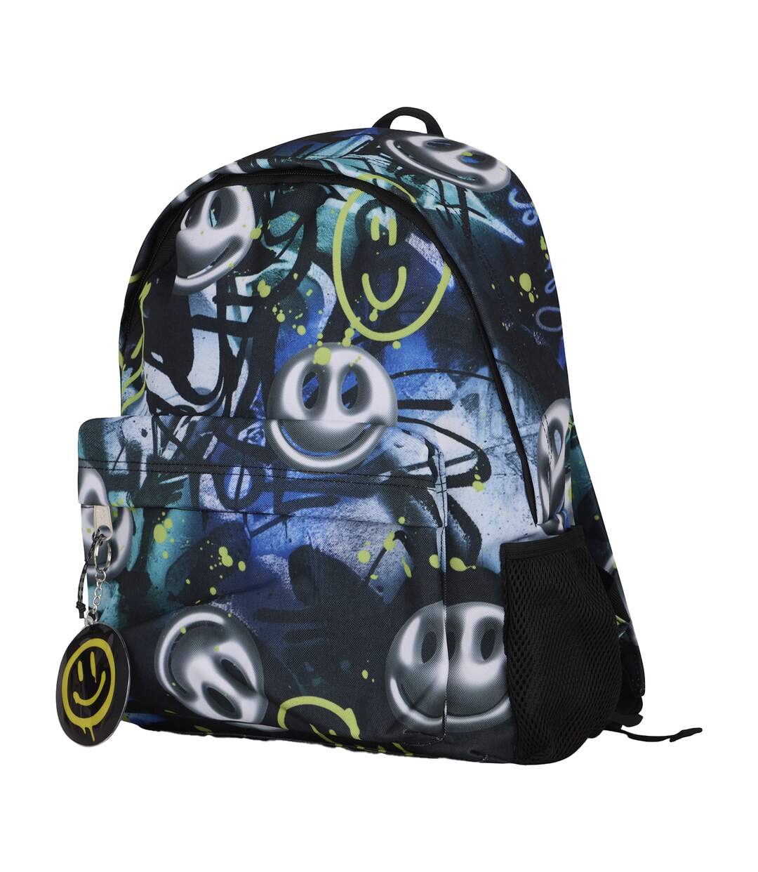 Kids Backpack Multi Visionary Graffiti Print | 18L School Bag with Laptop Sleeve-4