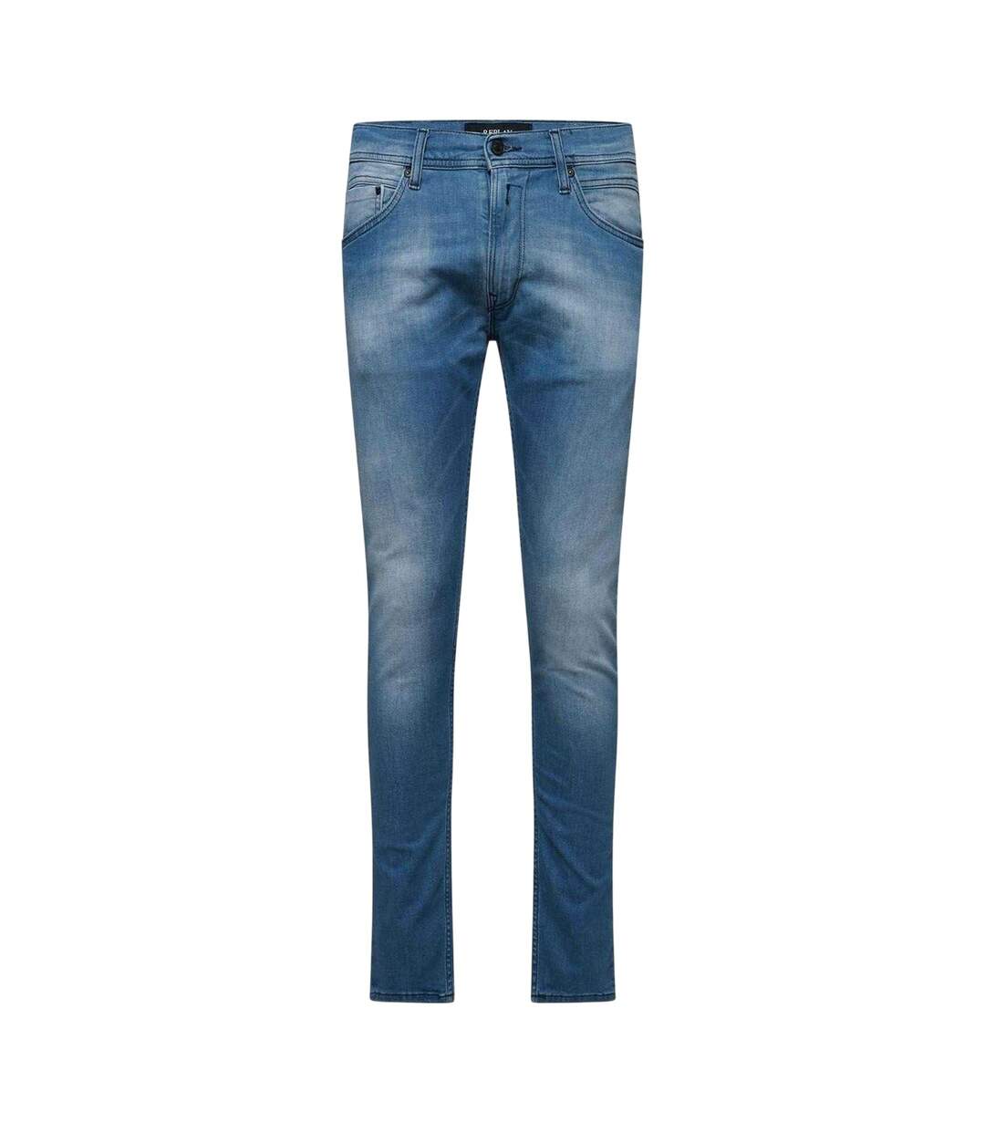Mens Jondrill Denim Skinny Jeans Blue Replay-2