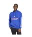 Sweat À Capuche Sport Motif/style À Rayures House Of Tiro Nations Pack Adulte Bleu Clair Blanc Adidas-4