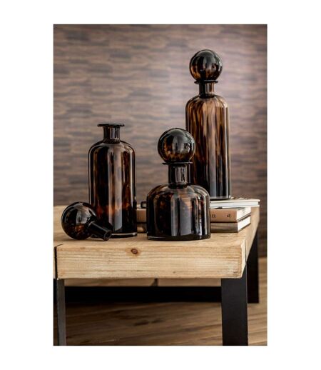Bouteille & Bouchon Tâche Déco 35cm Naturel