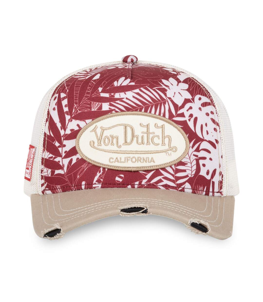 Casquette trucker avec filet Print Jungle Vondutch-2