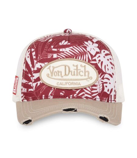 Casquette trucker avec filet Print Jungle Vondutch