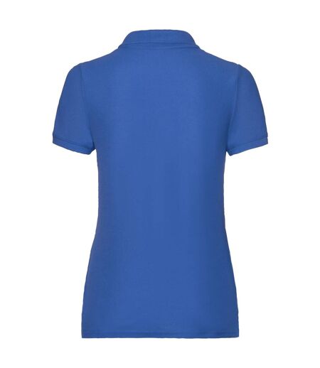 Polo Femme Bleu Roi Fruit Of The Loom