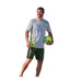 Pack Of 3  Mens Printed Active T-shirt  Grey Black Green Atlas For Men-2