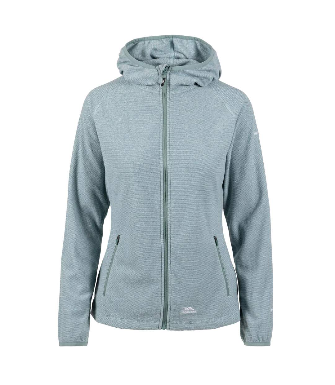 Womens/ladies jennings fleece jacket teal mist Trespass